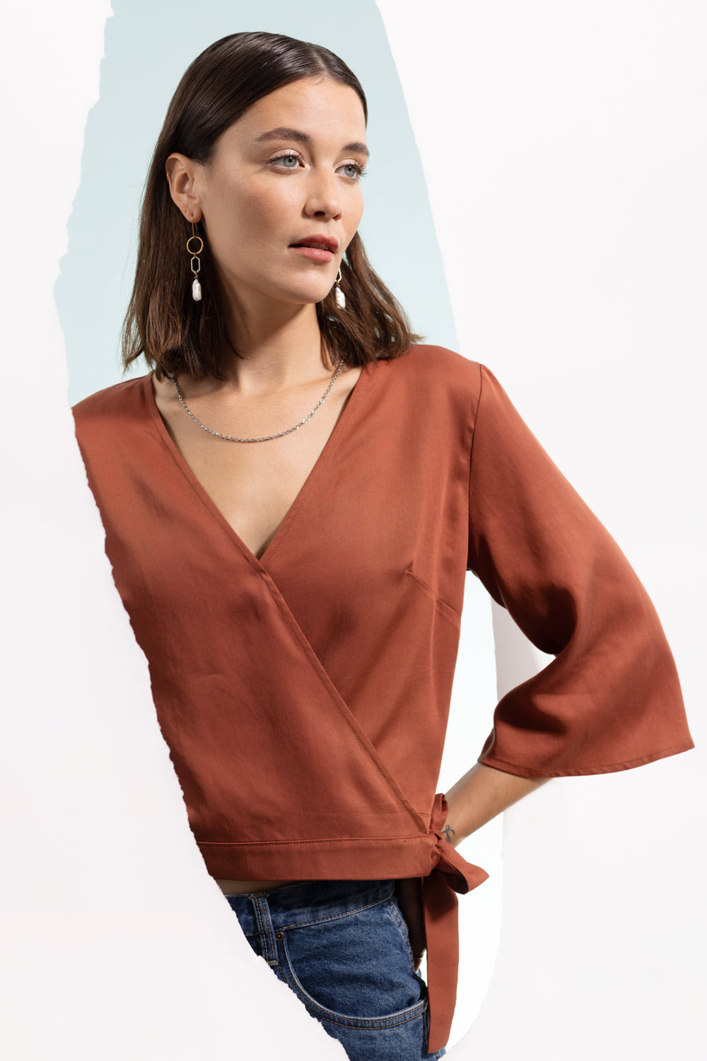 Haut cache-coeur  | F23-02 Vente finale
