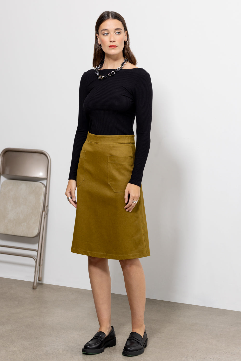 Jupe midi | F23-09 vente finale