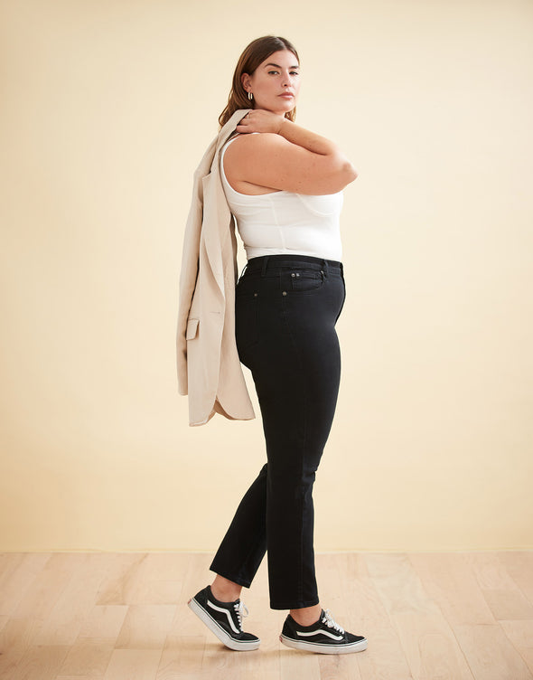 Jeans skinny YOGA JEANS | Emily Black Raven
