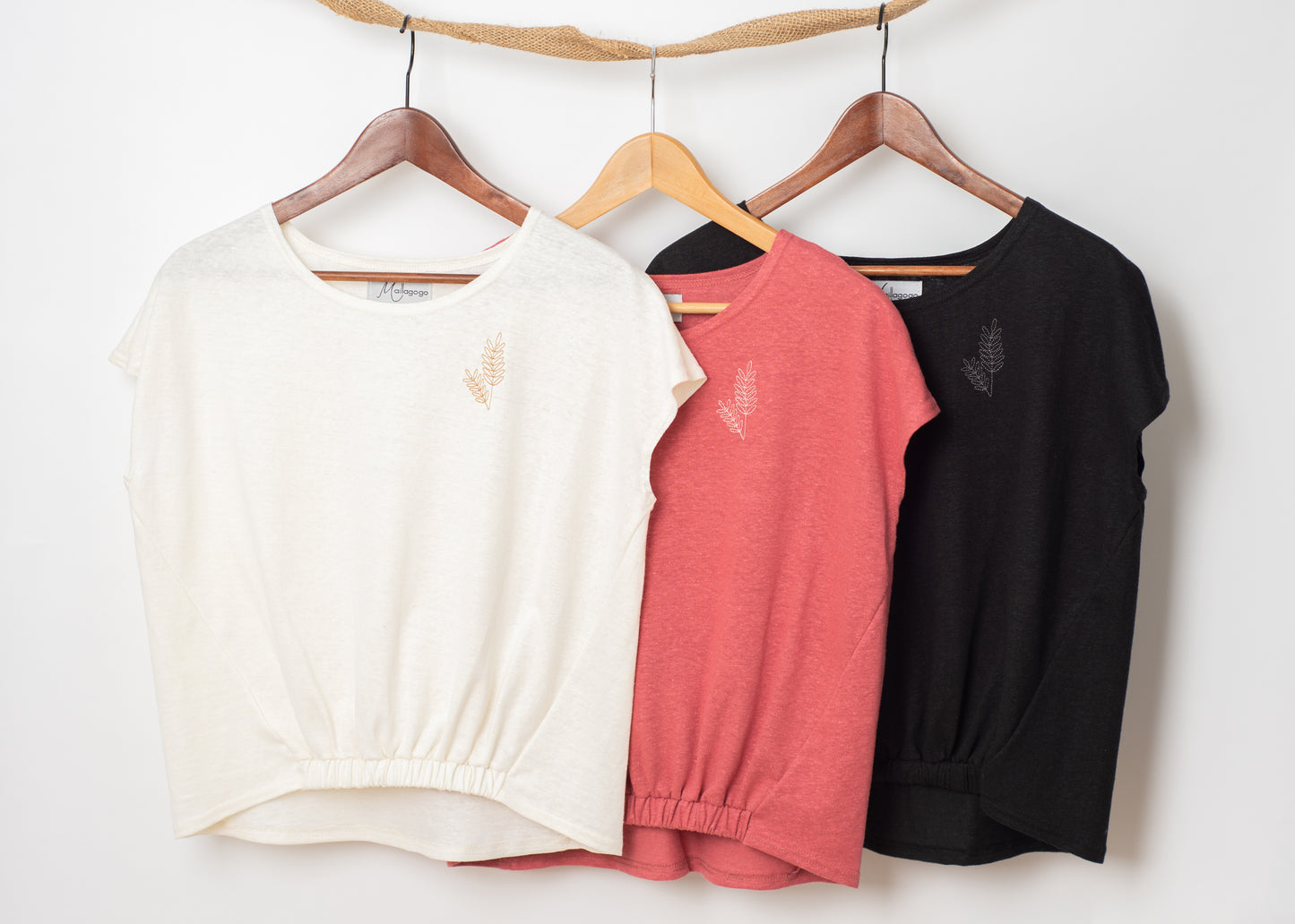T-shirt à broderie Maillagogo | GIFU