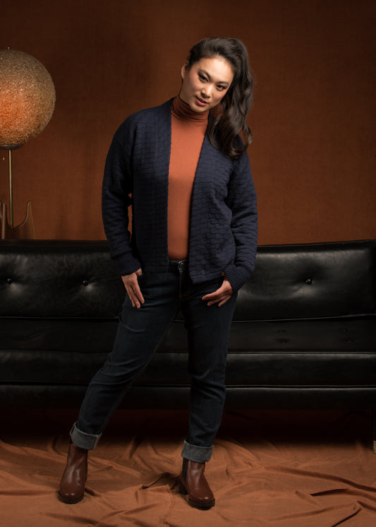 Maillagogo Merino knit jacket | F20-21