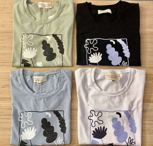 T-shirt Sérigraphié | PE22-15 vente finale