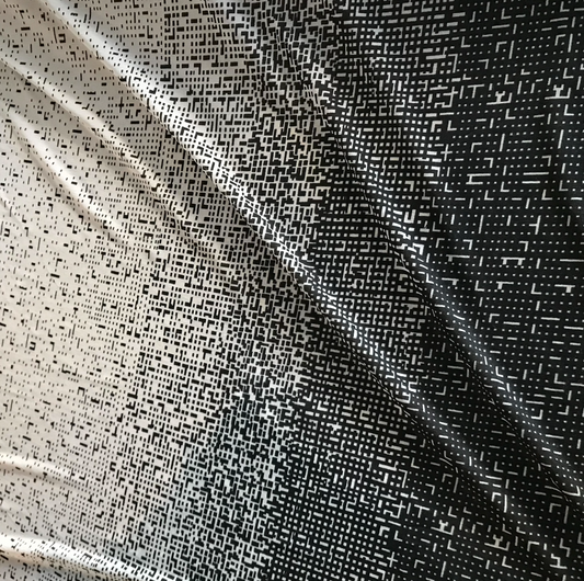 Crêpe de Polyester à motif | 1/2 mètre