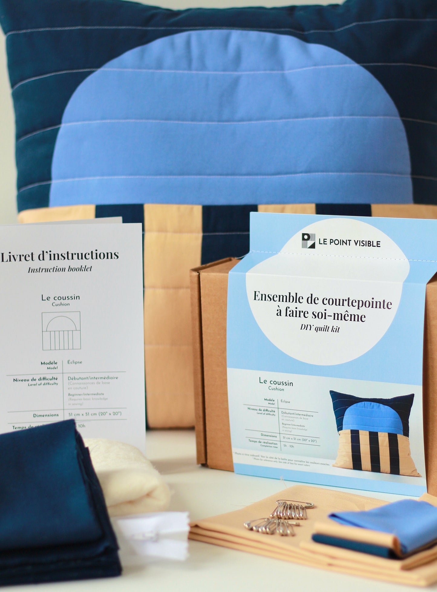 Le Point Visible DIY Set | quilt kit