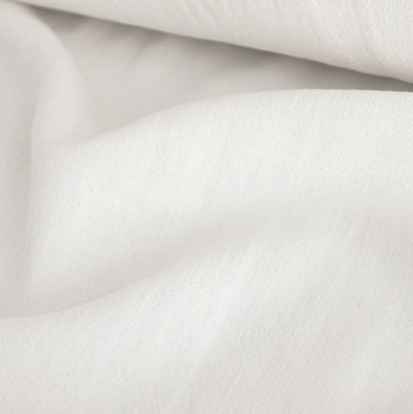 Tissé de Lin & Viscose Crème | 1/2 mètre
