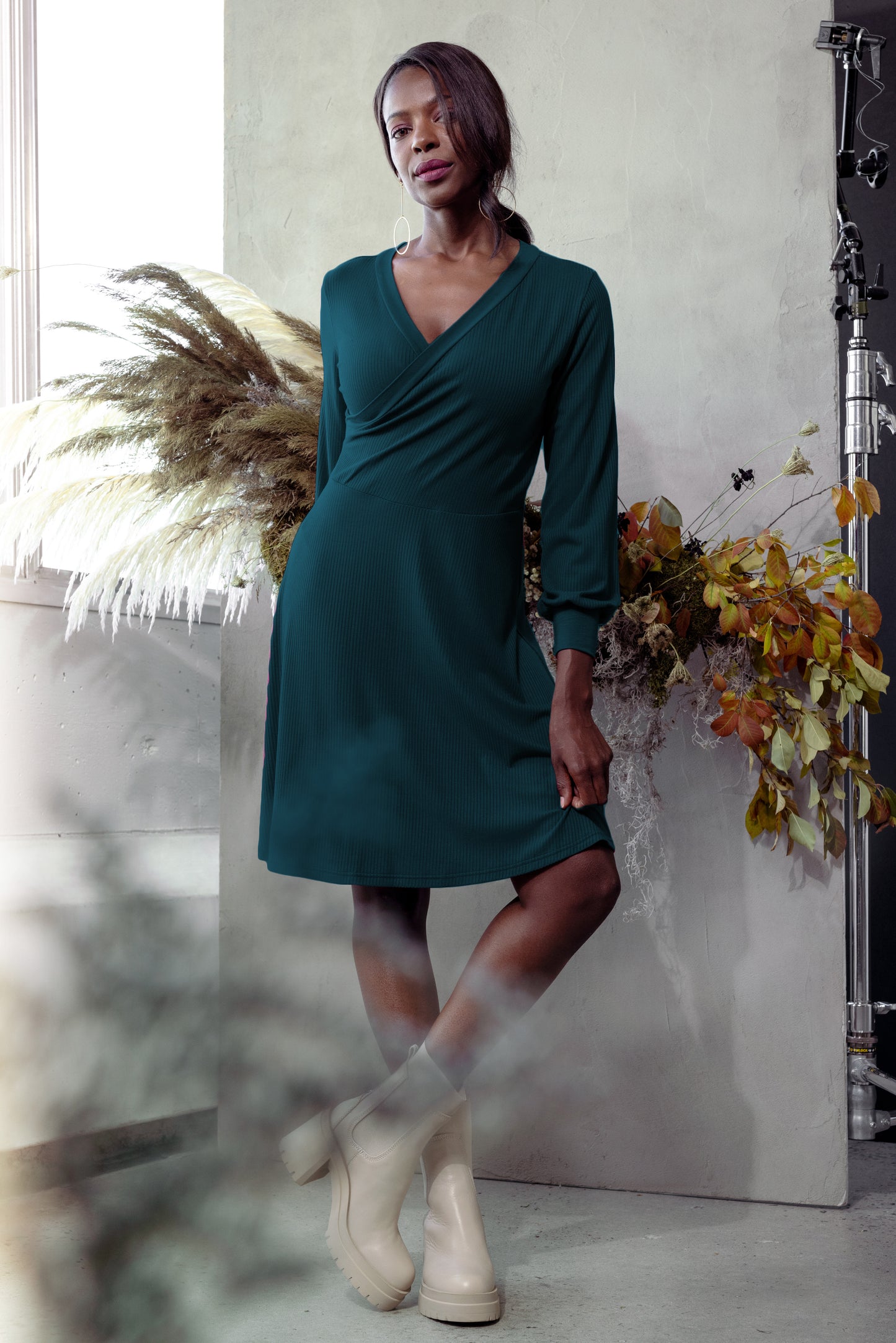 Robe Cache-coeur | F22-06 VENTE FINALE