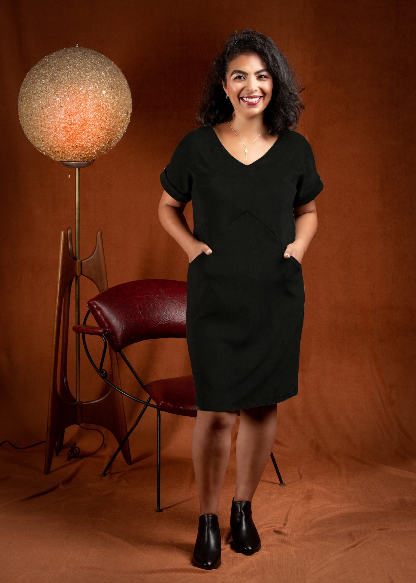 Robe en corduroy Maillagogo | F20-10