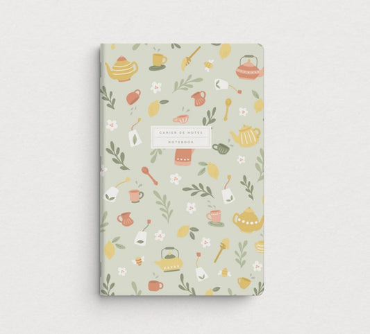 Cahier de notes Mimosa Design | Tea Party
