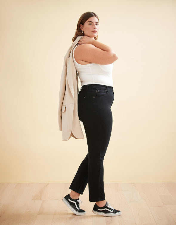 Jeans skinny YOGA JEANS |  Emily Black Raven