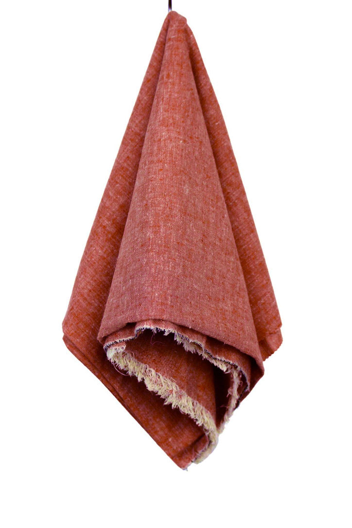 Woven Hemp &amp; Cotton Tomato | 1/2 meter