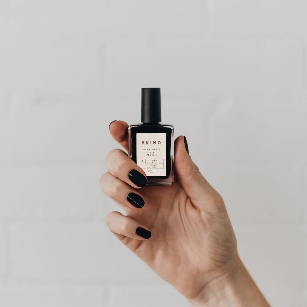 BKIND nail polish | black heart