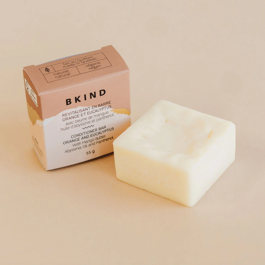 Revitalisant en barre BKIND | Orange & Eucalyptus
