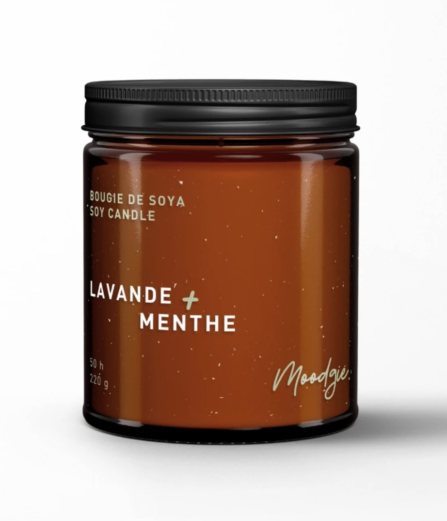 Bougies MOODGIE | Lavande + Menthe