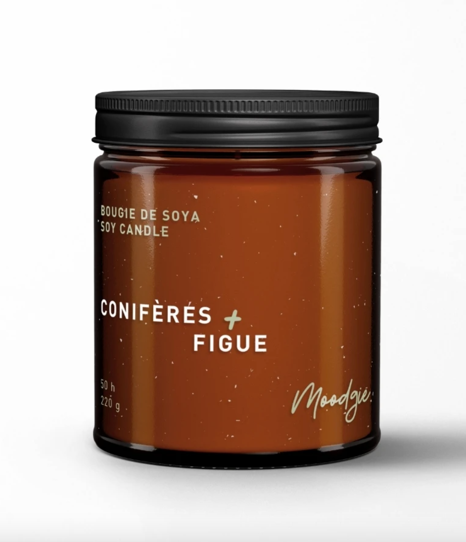 Bougies MOODGIE | Conifères & Figue