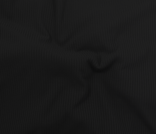 Bamboo Rib Noir | 1/2 mètre