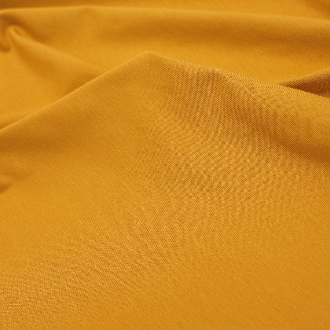 Organic Cotton Jersey Yellow | 1/2 meter