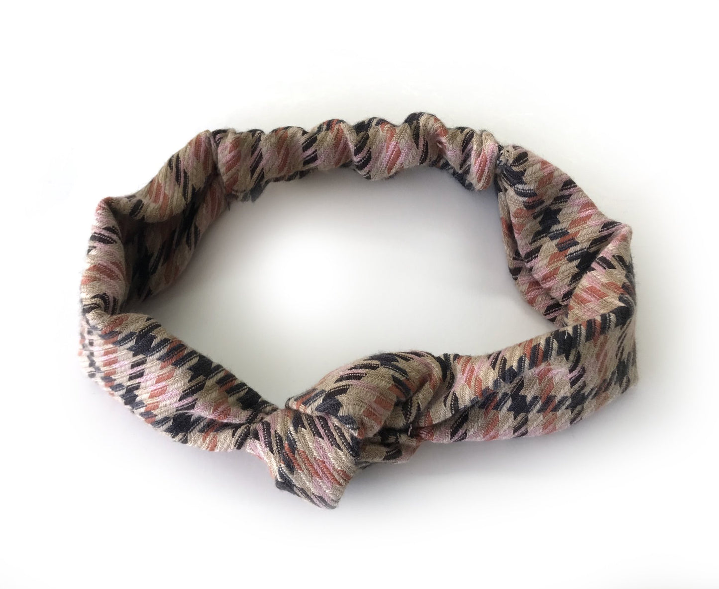 GIBOU | Bandeau à noeud tartan
